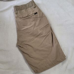 Vintage Y2K Volcom Stone Chino Shorts Sz 28 Khaki‎ Brown Skateboarding Mens